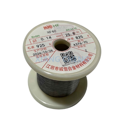 NF40 PTC Ni-Fe-Legierdraht mit hohem positiven Temperaturkoeffizient für die industrielle Heizung