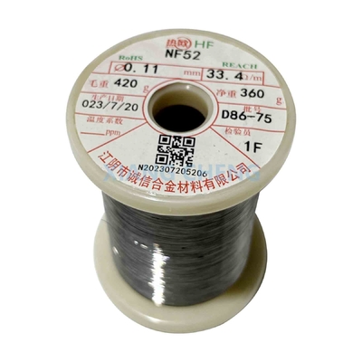 NF52 Ni45-50 PTC NiFe-Legierungswärmedraht für Elektro- und Haushaltsgeräte