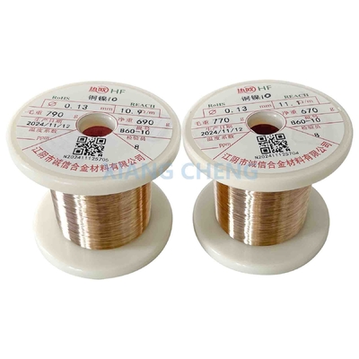 CuNi10 NC015 2.0811 C70700 Kupfer-Nickel-Legierdraht für Wärmetauscher und elektrische Anlagen